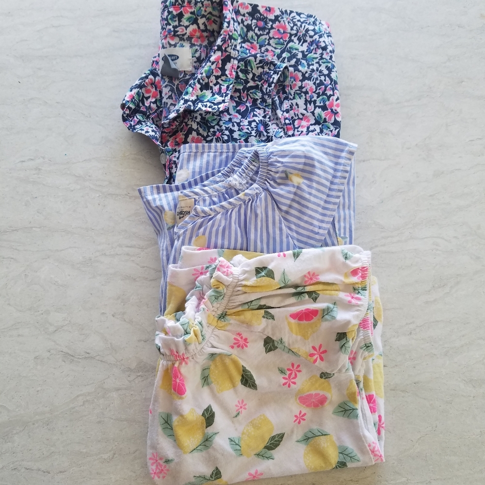 Romper and shirts